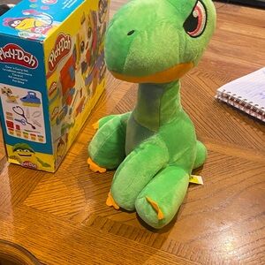 Green Dinosaur Plush Toy